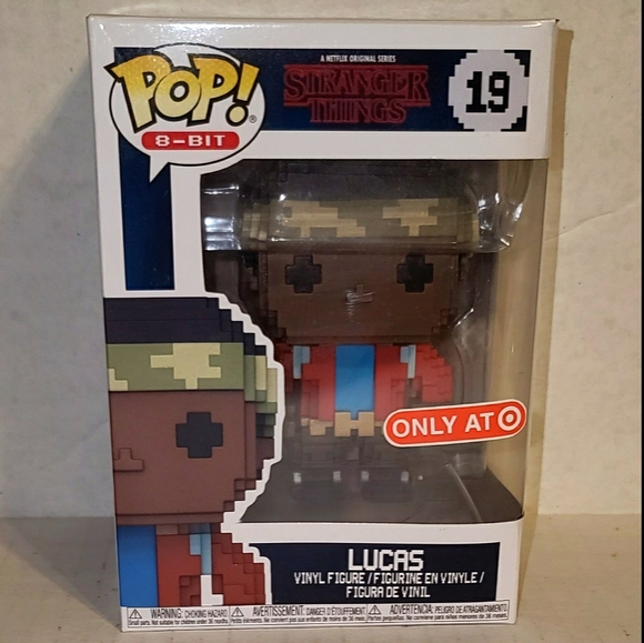 Funko Other - *Vaulted*8-Bit Stranger Things Lucas (Target) Funko Pop